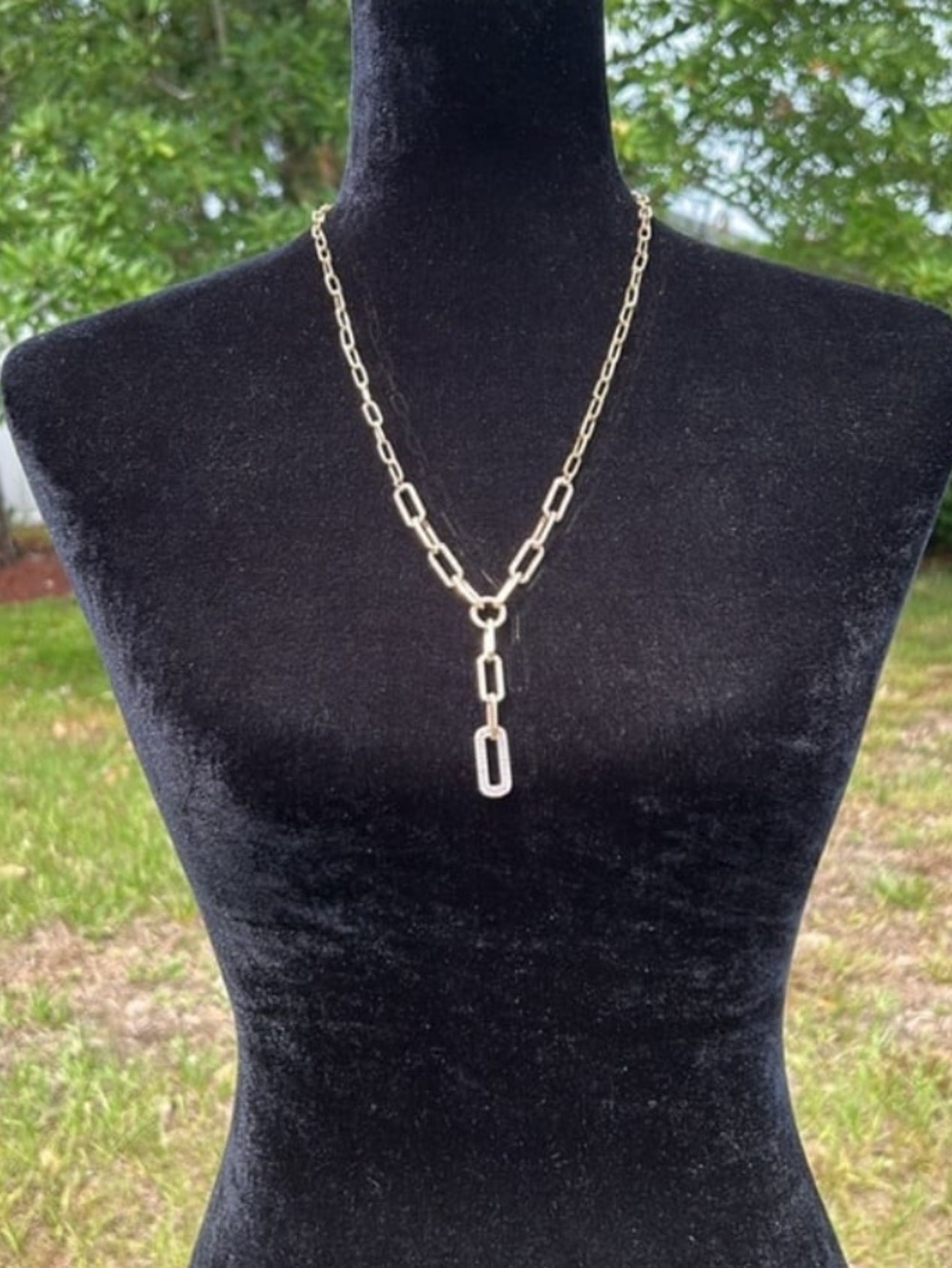 New stainless steel necklace